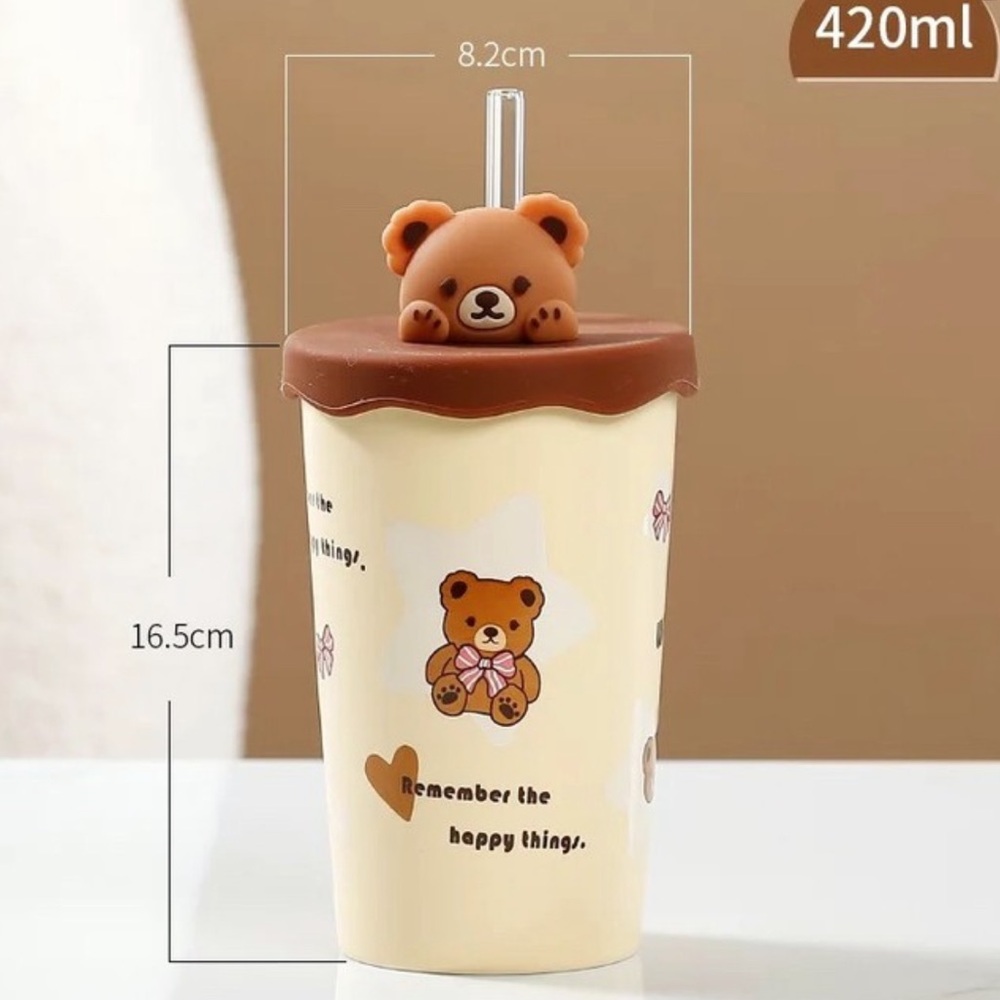 Teddy Ceramic Tumbler